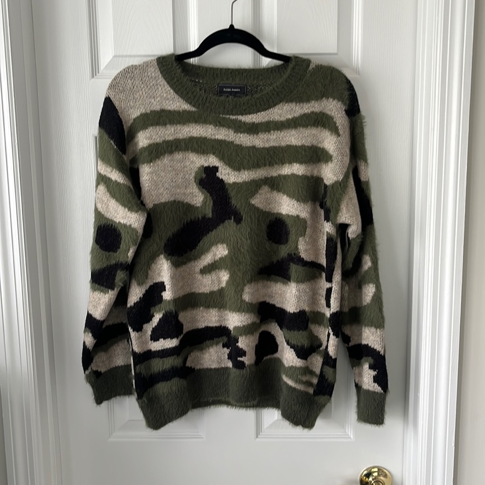 Super Soft Camo Sweater